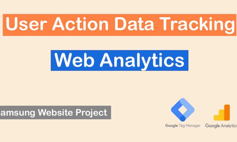User action data tracking